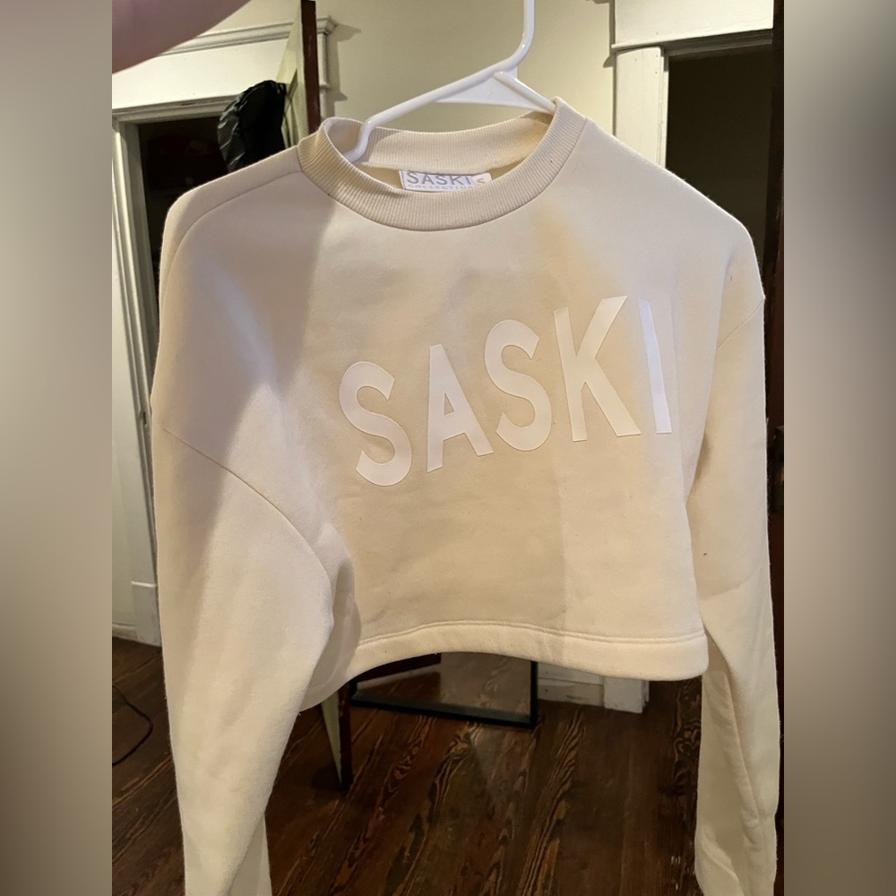 SASKI cropped sweatshirt
